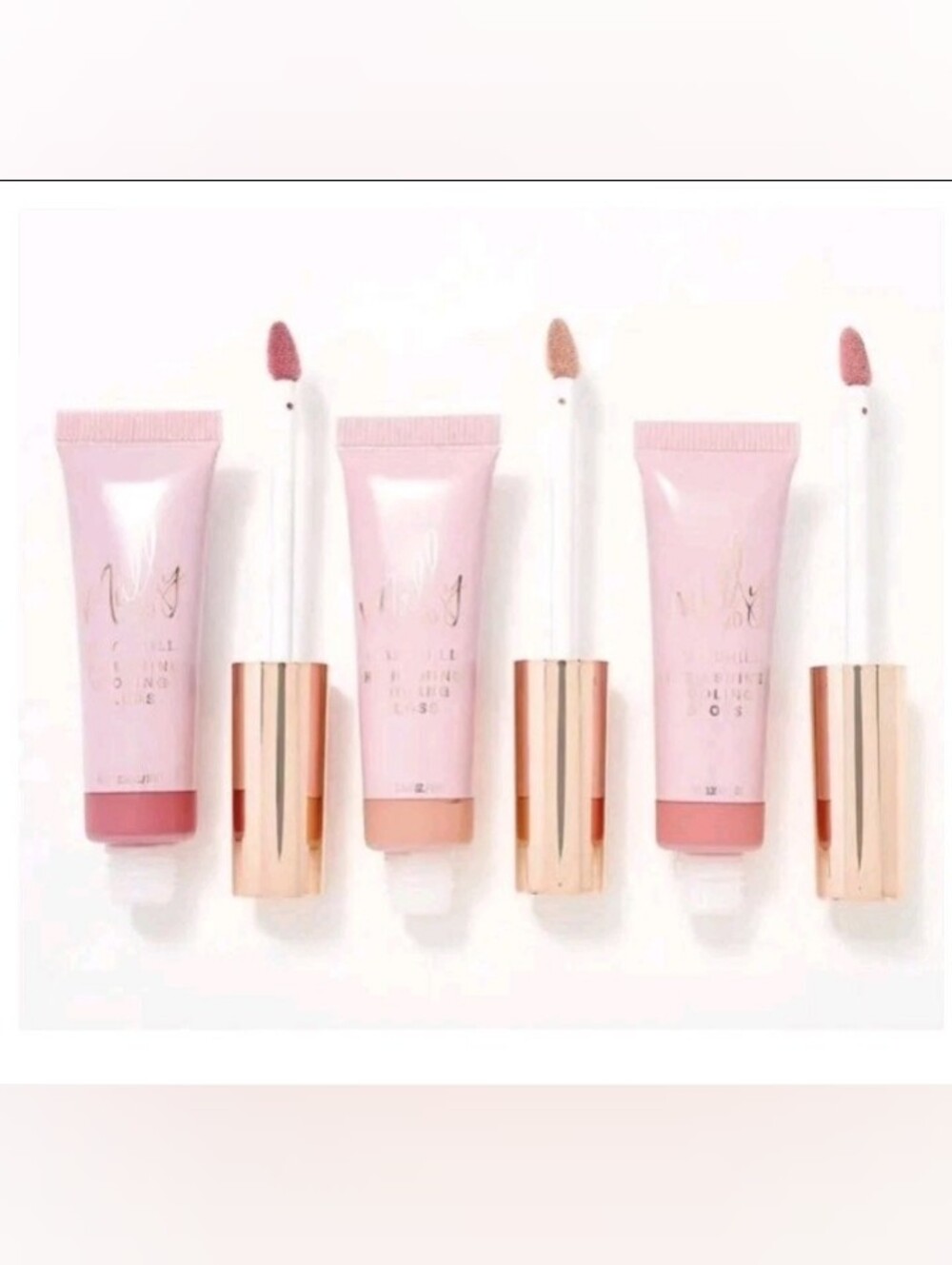 Mally Beauty XO CHILL HIGH SHINE Lip Gloss Trio - Hydrating Sheer Color